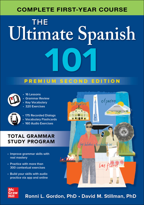 Cover image for book The Ultimate Spanish 101, Premium