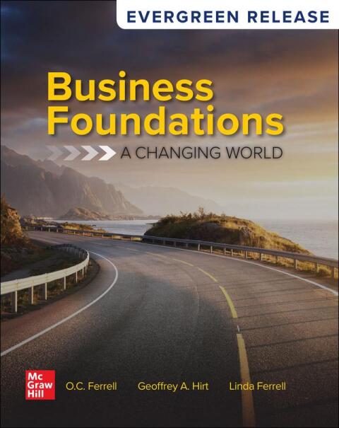 Cover image for book Business Foundations: A Changing World: 2025 Release