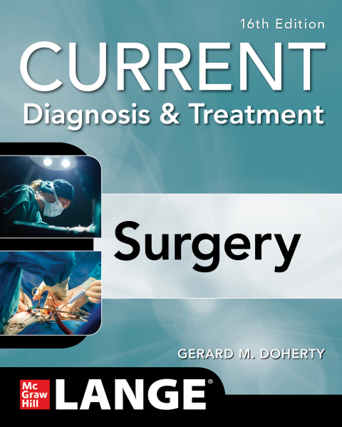 Cover image for book CURRENT Diagnosis and Treatment Surgery