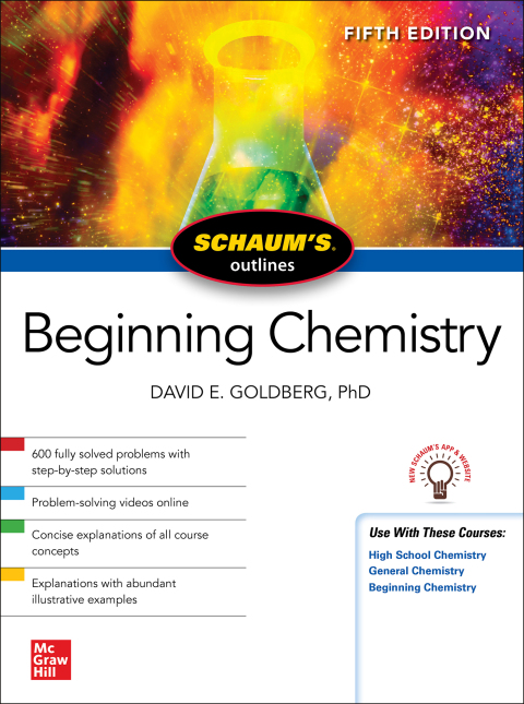 Cover image for book Schaum's Outline of Beginning Chemistry