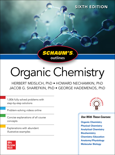 Cover image for book Schaum's Outline of Organic Chemistry