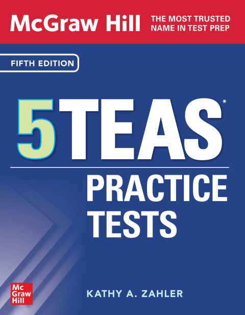 Cover image for book McGraw Hill 5 TEAS Practice Tests, Fifth Edition
