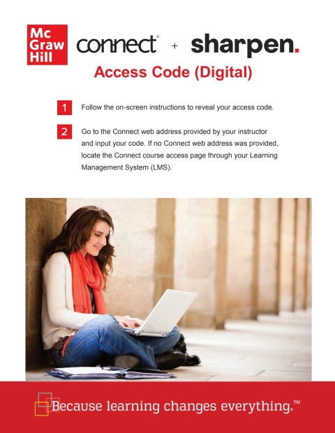 Cover image for book Connect 1-Semester Online Access for Marketing and Sharpen Companion