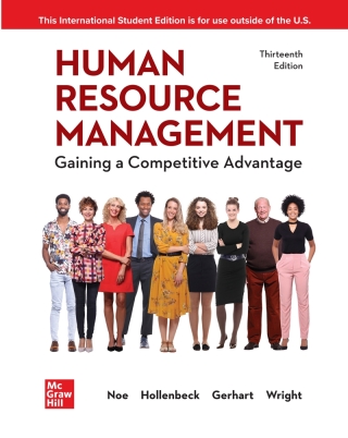 ISE Human Resource Management: Gaining a Competitive Advantage
