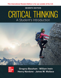 صورة الغلاف: Critical Thinking 7th edition 9781265204600