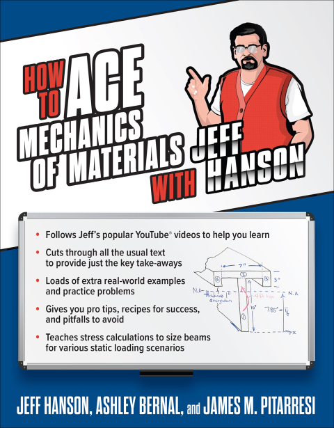 Cover image for book How to Ace Mechanics of Materials with Jeff Hanson