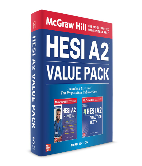 Cover image for book McGraw Hill HESI A2 Value Pack