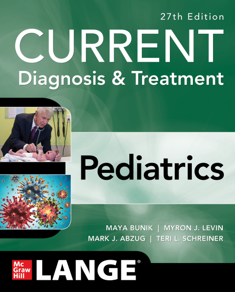 Cover image for book CURRENT Diagnosis & Treatment Pediatrics