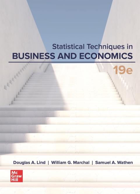 Cover image for book Statistical Techniques in Business and Economics
