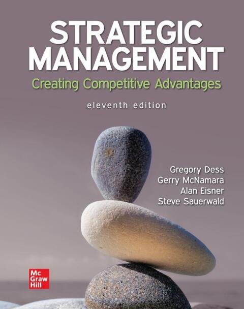 Cover image for book Strategic Management: Creating Competitive Advantages