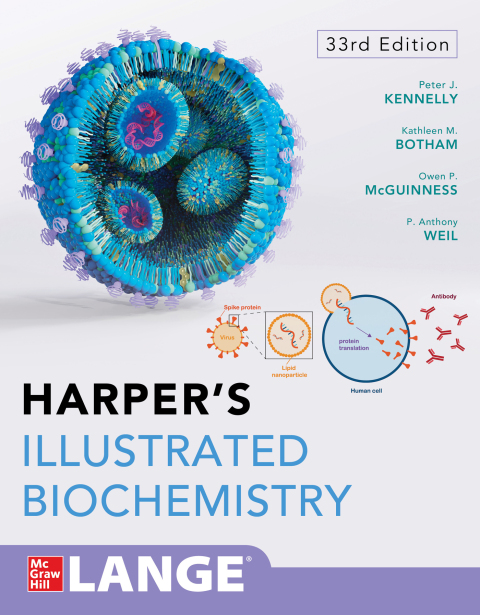 Cover image for book Harper's Illustrated Biochemistry