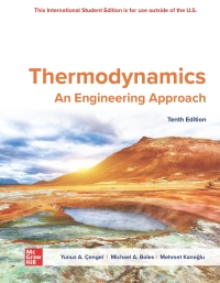 ISE Thermodynamics: An Engineering Approach