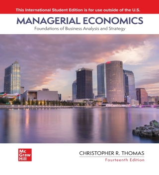 Managerial Economics Foundations of Business Analysis and Strategy (Ise)