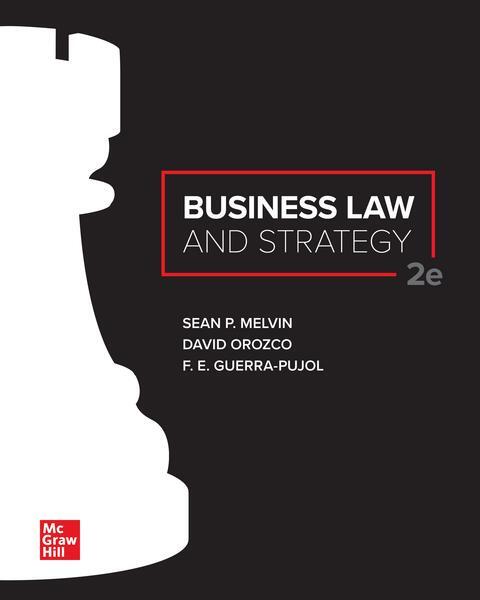Cover image for book Business Law and Strategy