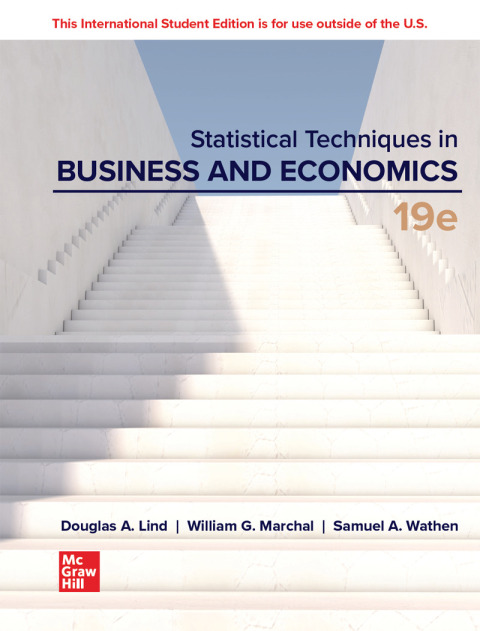 ISE Statistical Techniques in Business and Economics