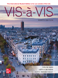 Cover image: ISE Vis-a-vis: Beginning French (Student Edition) 8th edition 9781266074165