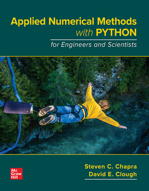 Cover image for book Applied Numerical Methods with Python for Engineers and Scientists