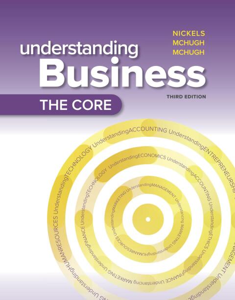 Cover image for book Understanding Business: The Core