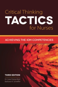 critical thinking tactics for nurses 3rd edition