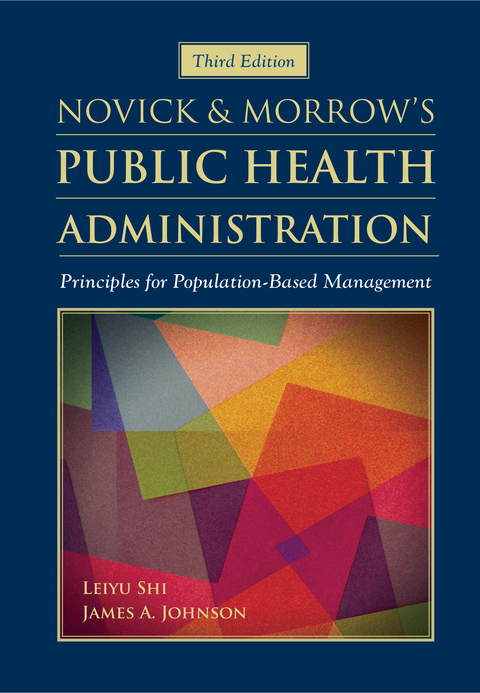 Cover image for book Novick & Morrow's Public Health Administration