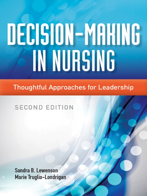 Cover image for book Decision-Making in Nursing