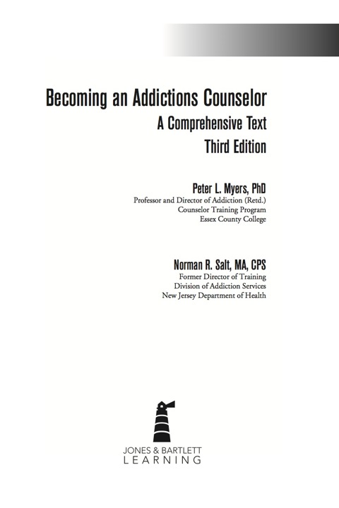 Cover image for book Becoming an Addictions Counselor: A Comprehensive Text - BOOK ONLY