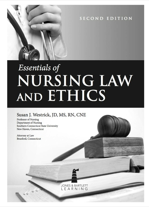 Cover image for book Essentials of Nursing Law and Ethics