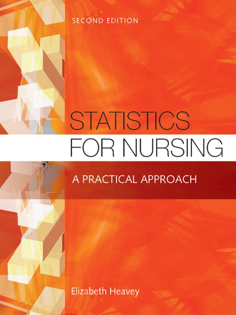 Cover image for book Statistics for Nursing: A Practical Approach