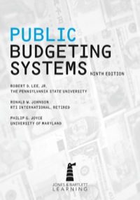 Public Budgeting Systems 9th edition | 9781449627904, 9781284084054 ...