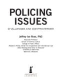 Policing Issues: Challenges & Controversies - Jeffrey Ian Ross