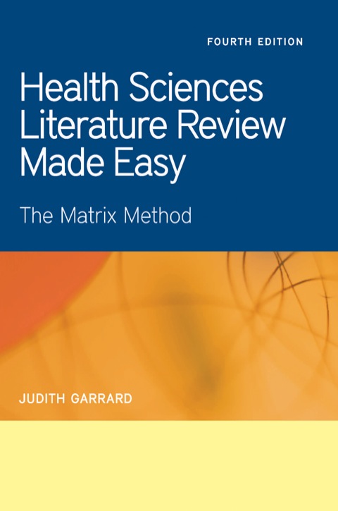 Cover image for book Health Sciences Literature Review Made Easy