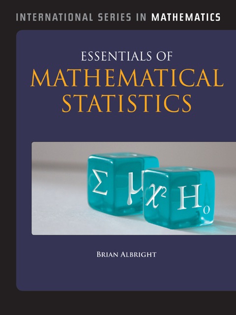 Cover image for book Essentials of Mathematical Statistics