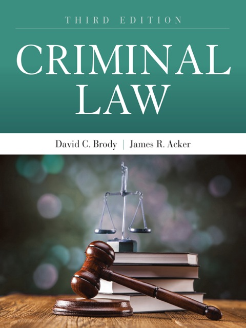 Cover image for book Criminal Law