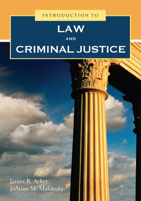 Cover image for book Introduction to Law and Criminal Justice