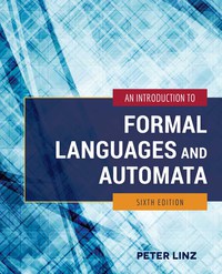 Cover image: An Introduction to Formal Languages and Automata 6th edition 9781284077247