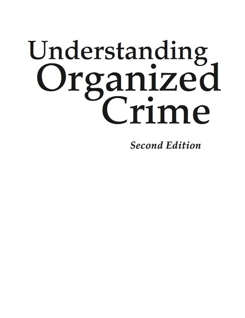 Understanding Organized Crime Text