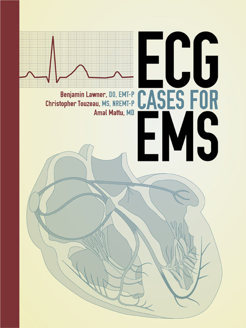Cover image for book ECG Cases for EMS