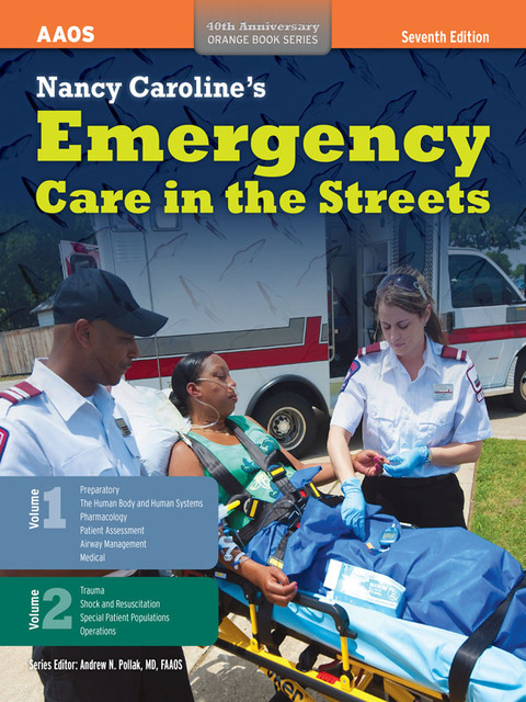 Cover image for book Nancy Caroline's Emergency Care in the Streets test
