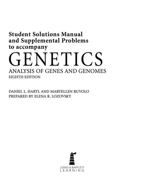 Cover image for book Genetics