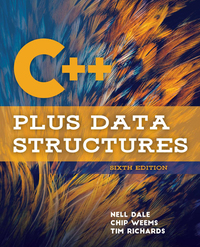 Omslagafbeelding: C++ Plus Data Structures 6th edition 9781284089189
