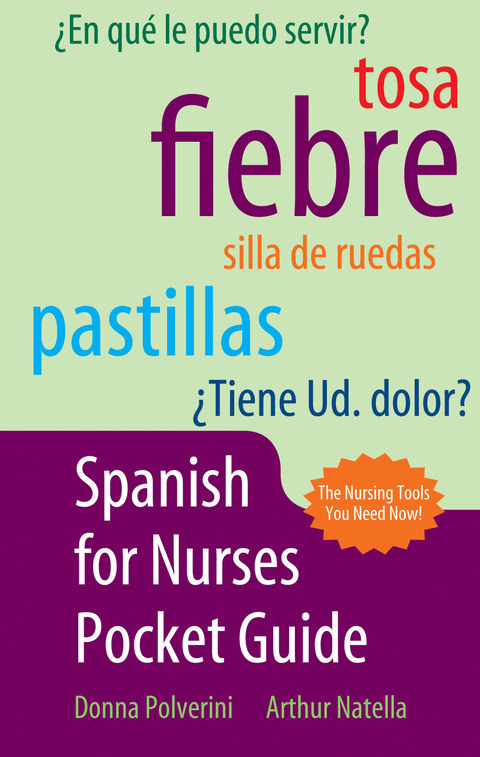Cover image for book Spanish for Nurses Pocket Guide