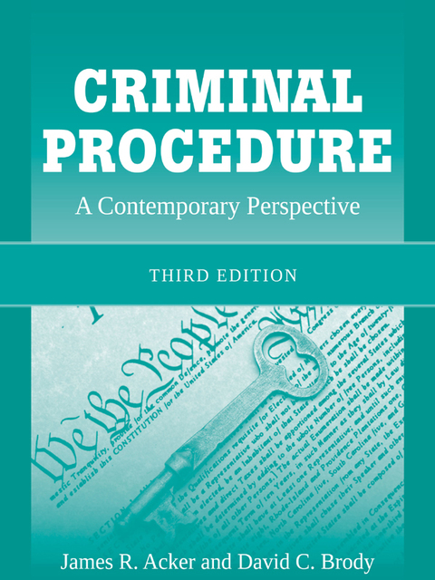 Cover image for book Criminal Procedure: A Contemporary Approach