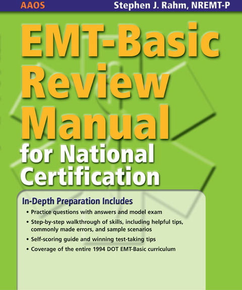 Cover image for book EMT-Basic Review Manual for National Certification