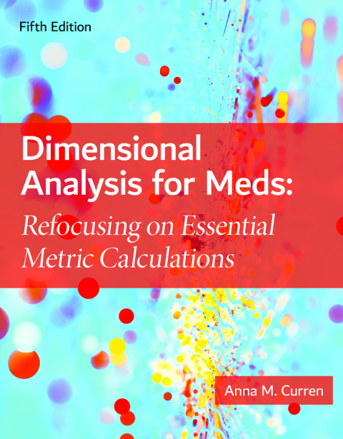 Cover image for book Dimensional Analysis for Meds