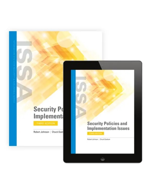 Cover image for book Navigate 2 eBook Access for Security Policies and Implementation Issues with Theory Labs