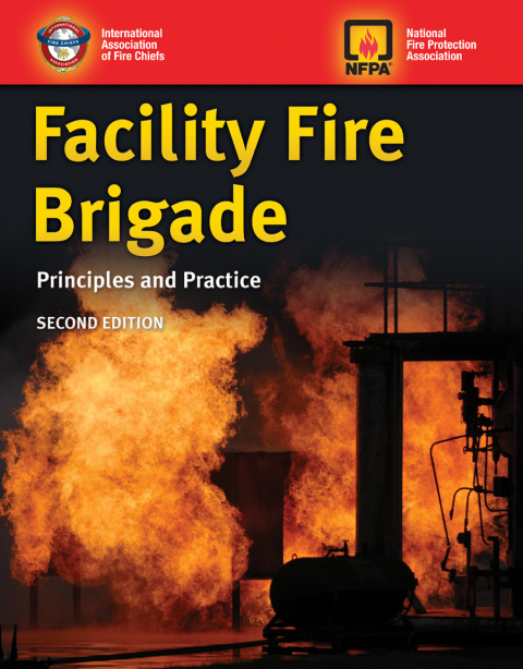 Cover image for book Facility Fire Brigade: Principles and Practice includes Navigate Advantage Access