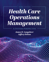 صورة الغلاف: Health Care Operations Management 3rd edition 9781284194142