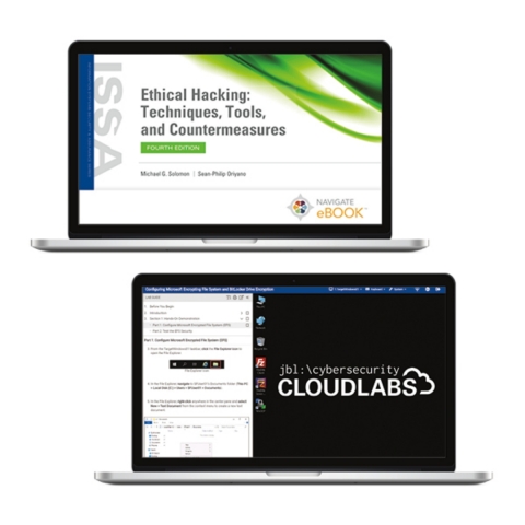 Cover image for book Navigate eBook for Ethical Hacking: Techniques, Tools, and Countermeasures + Cloud Labs, Fourth Edition