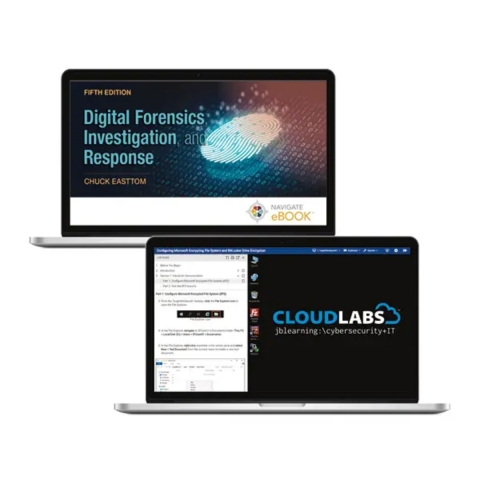 Cover image for book Navigate eBook for Digital Forensics, Investigation, and Response + Cloud Labs, Fifth Edition