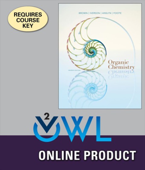 Cover image for book OWLv2 for Brown/Iverson/Anslyn/Foote's Organic Chemistry, 7th Edition, [Instant Access], 1 term (6 months)